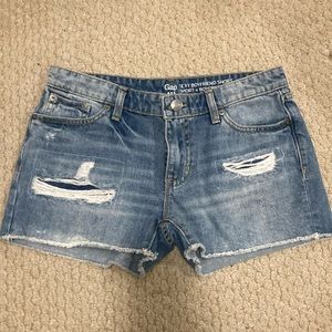 Gap Sexy Boyfriend Short Denim Shorts sz 2/26